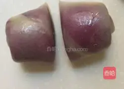 Illustration of how to make purple sweet potato yolk cake 17