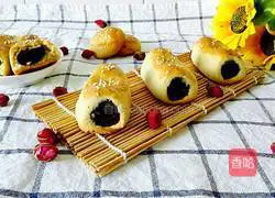 Illustration of how to make crispy bean paste rolls 17