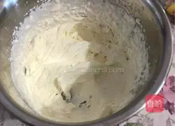 Illustration of how to make matcha cream puffs 16