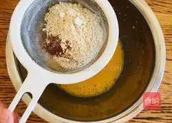 Chocolate Tartary Buckwheat Chiffon Cake Recipe Illustration 5