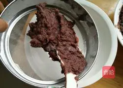 Illustration of how to make handmade red bean paste 7