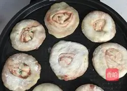 Illustration of making fermented bean curd and scallion pancake 7