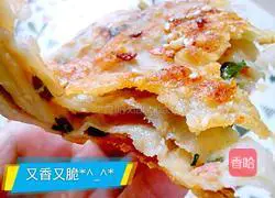 Illustration of making sauce-flavored pancakes 14