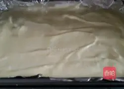 Illustration of how to make chiffon cake 11