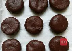 Illustration of how to make Matcha (cocoa) cream cheese biscuits 11