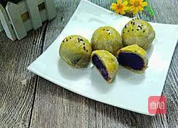 Purple sweet potato cake recipe 19