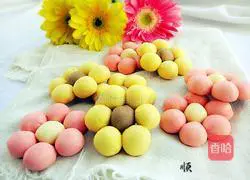 Illustration of how to make flower cookies 23