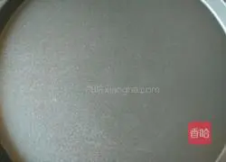 Illustration of making bean paste waffles 4