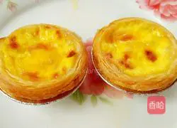 Illustration of how to make fruit egg tarts 9