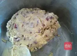 Illustration of how to make cranberry cookies 8