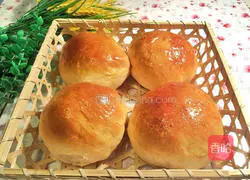 Illustration of how to make bean paste snack buns 13