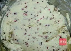 Illustration of how to make cranberry cookies 8