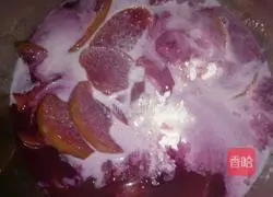 Apple, Brown Heart and Purple Sweet Potato Pie Recipe Illustration 8