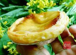 Illustration of how to make original egg tarts 10