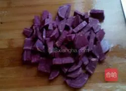 Purple sweet potato porridge recipe 2