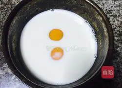 Illustration of how to make original egg tarts 1