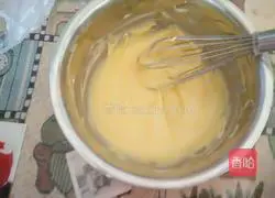 Cranberry Glutinous Rice Chiffon Cake Recipe Illustration 7