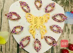 Illustration of how to make pattern biscuits 8