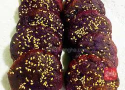 Purple Potato Cake Recipe Illustration 11