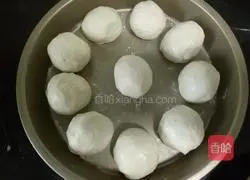 Illustration of how to make purple sweet potato and glutinous rice cake 8