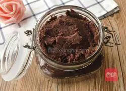 Illustration of how to make homemade red bean paste 12