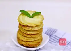 Illustration of how to make original butter cookies 19