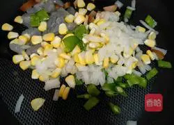 Egg tart baked rice recipe 3