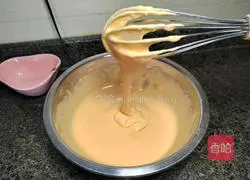 Zebra pattern chiffon cake recipe 5