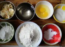 Illustration of how to make button biscuits 1