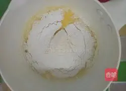 Cream Illustration of how to make puffs 2