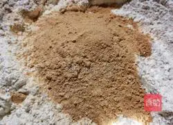 Illustration of how to make rye whole wheat flour monkey mushroom biscuits 3