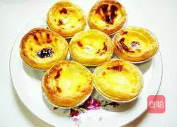 Illustration of how to make egg tarts that are more tender than KFC 6