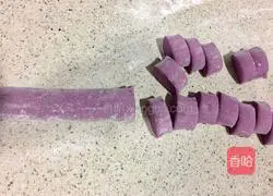 Purple Sweet Potato Rose Roll Recipe Illustration 4