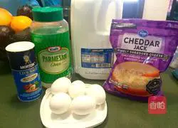 Cheese Thick Egg Omelette Recipe Illustration 1