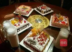 Illustration of homemade chiffon cake 10