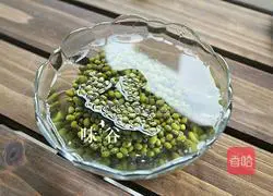 Illustration of how to make kelp and mung bean paste 2