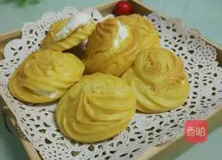 Illustration of how to make cream puffs 18