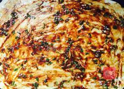 Illustration of making sauce-flavored pancake 7