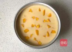 Illustration of how to make mango yogurt mousse 12
