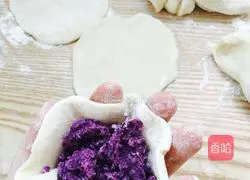 Purple Sweet Potato Buns Recipe Illustration 8