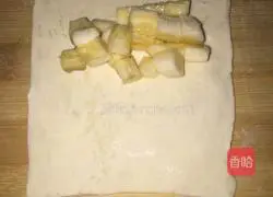 Illustration of how to make banana pie 2