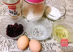 Illustration of how to make cranberry chiffon cake (six inches) 1