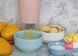 Mango Sago Mousse Recipe Illustration 1