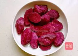 Purple potato cake recipe 1