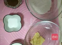 Illustration of how to make marble cookies 1