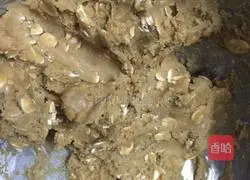 Illustration of how to make coffee oatmeal cookies 3