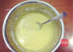 Illustration of how to make chiffon cake 4