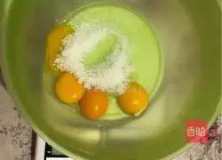 Illustration of how to make crispy egg biscuits 2