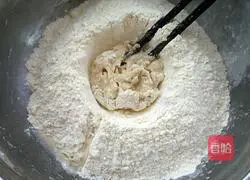 Illustration of how to make bean paste rolls 2