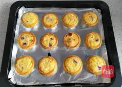 Purple Sweet Potato Egg Tart Recipe 7